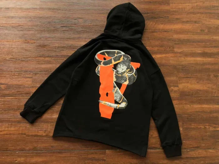 One Eye Snake Vlone Black Hoodie