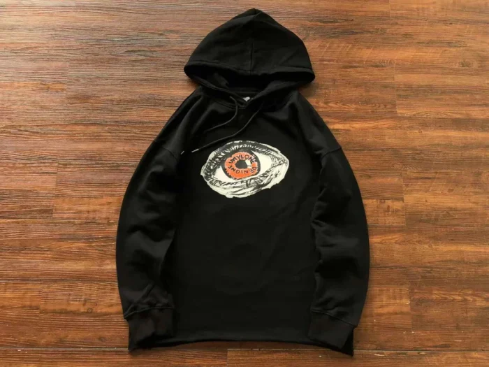 One Eye Snake Vlone Black Hoodie One Eye Snake Vlone Black Hoodie