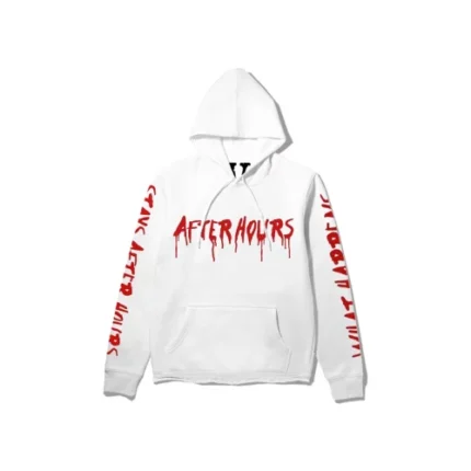 The Weeknd x Vlone After Hours Blood Drip Hoodie