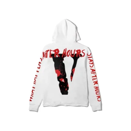 The Weeknd x Vlone After Hours Blood Drip Hoodie