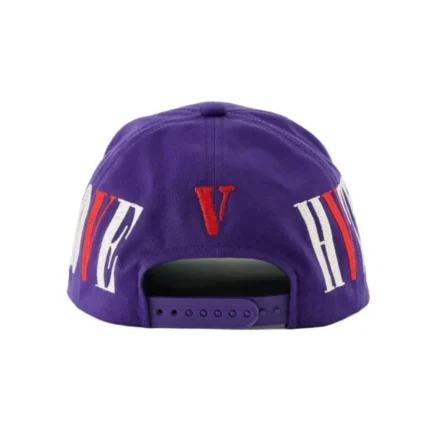 Vlone X Saint M×××××× Cap – Purple