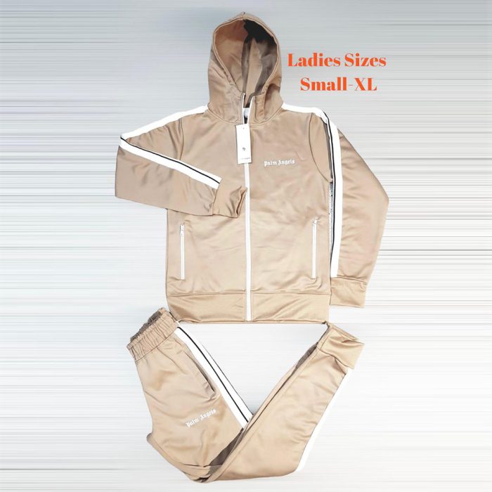Palm Angles Women Tracksuit – Beige