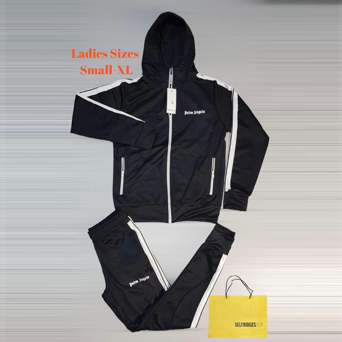 Palm Angles Women Tracksuit – Black