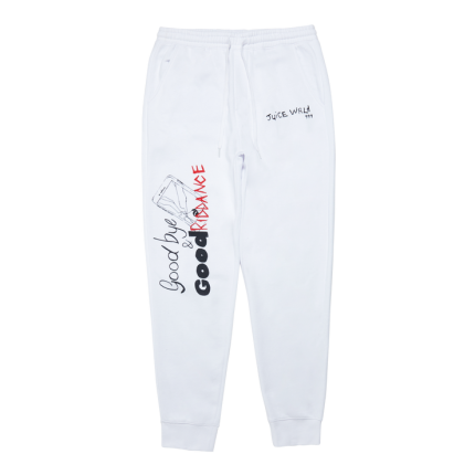 999 Club Goodbye & Good Riddance Sweatpants White