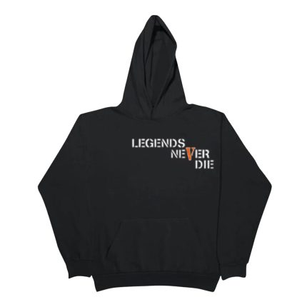 Juice Wrld x Vlone Butterfly Hoodie Black