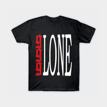 Juice wrld X Vlone 999 Logo T Shirt – Black