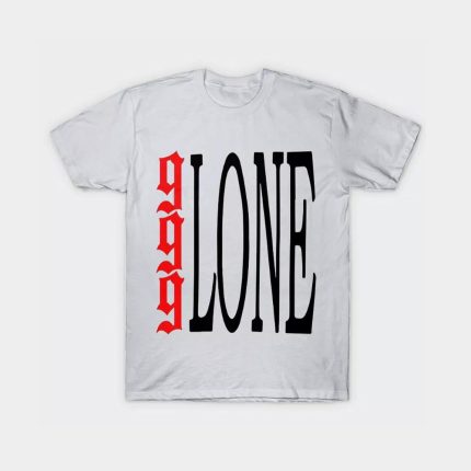 Juice wrld X Vlone 999 Logo T Shirt – Black