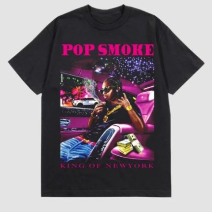 Pop Smoke X Vlone King Of Ny T Shirt