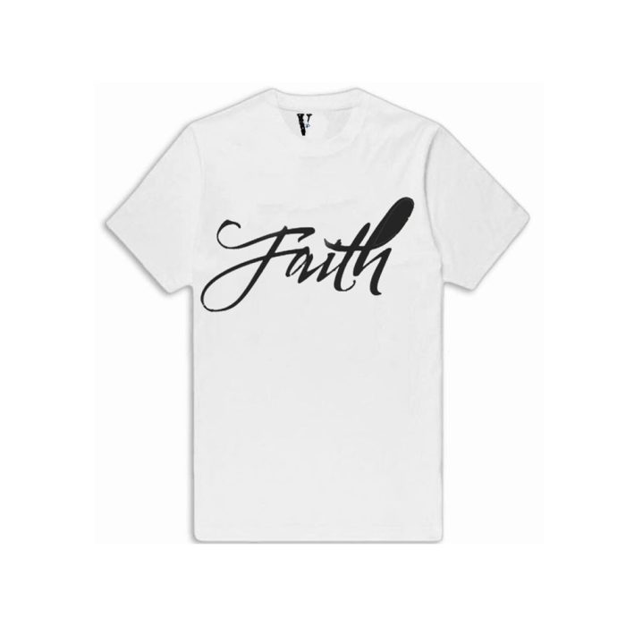 Pop Smoke X Vlone Faith T Shirt