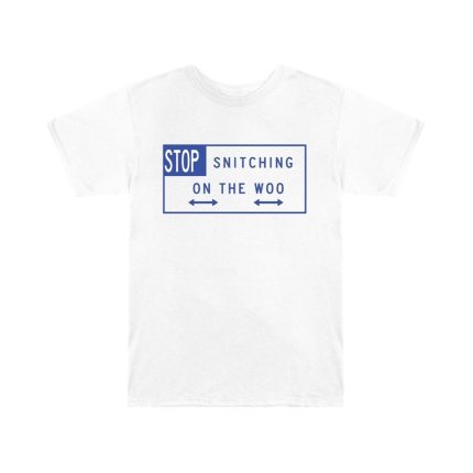 Pop Smoke x VLONE Stop Snitching T Shirt
