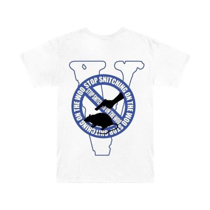 Pop Smoke x VLONE Stop Snitching T Shirt