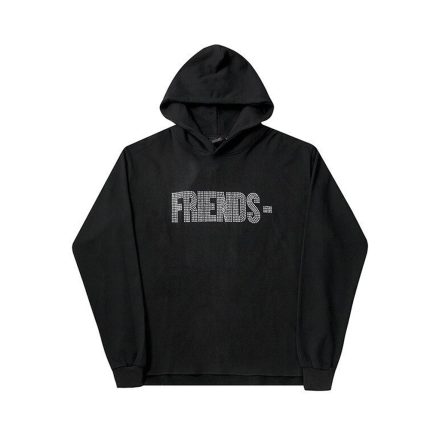 Vlone Crystal Diamond Friends Hoodie