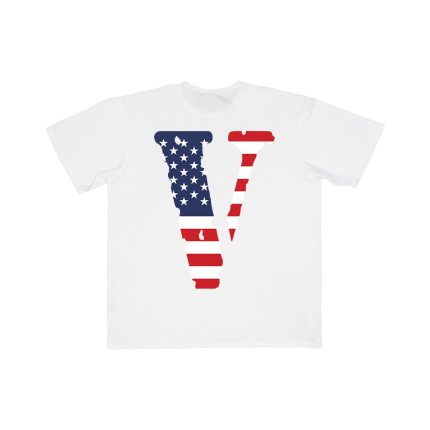 Friends – USA T Shirt- White
