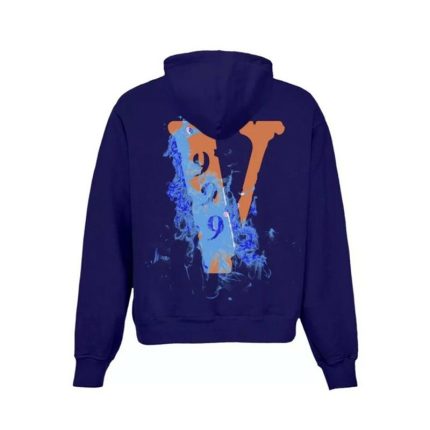 Juice Wrld 999 x Vlone Hoodie Purple