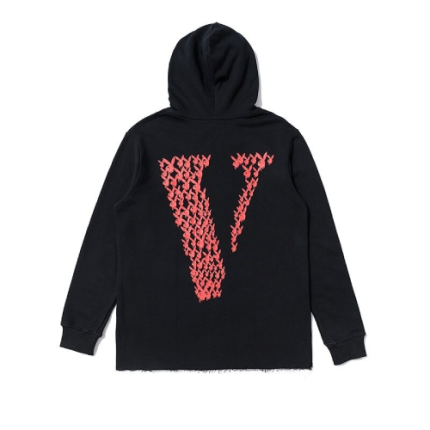 Vlone Playboi Bunny Face V Hoodie
