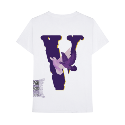 Vlone X Nav Doves T Shirt White