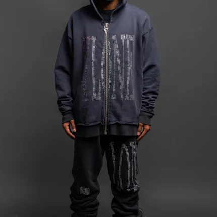 Vlone 401 V Zip Hoodie