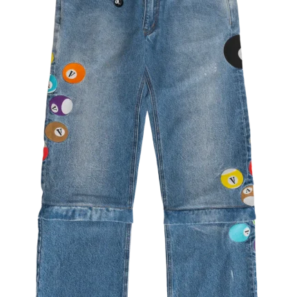 Vlone 8 Bvll Skater Jeans