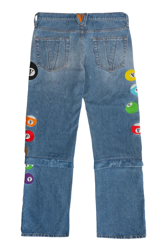 Vlone 8 Bvll Skater Jeans