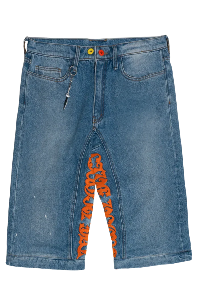 Vlone Shorts with “Dagger” Keychain