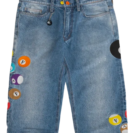 Vlone Shorts with “V” Ball Keychain